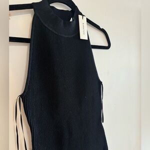 Aritzian sculpt knit halter dress- BRAND NEW